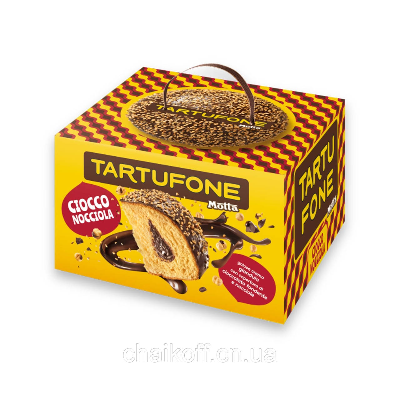 Панетонне Motta il Tartufone Ciocco Nocciola 650 г (Италия)