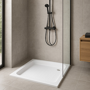 Душовий піддон Vivia Rodos 80х80х15 см квадратний акриловий