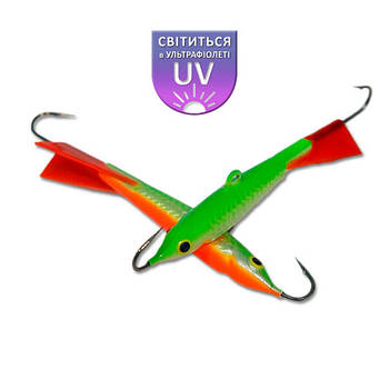 Балансир Krapal K NEW 3cм 6.5g col.024 (red tail)