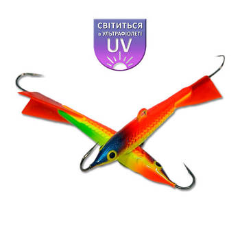 Балансир Krapal K NEW 3cм 6.5g col.025 (red tail)