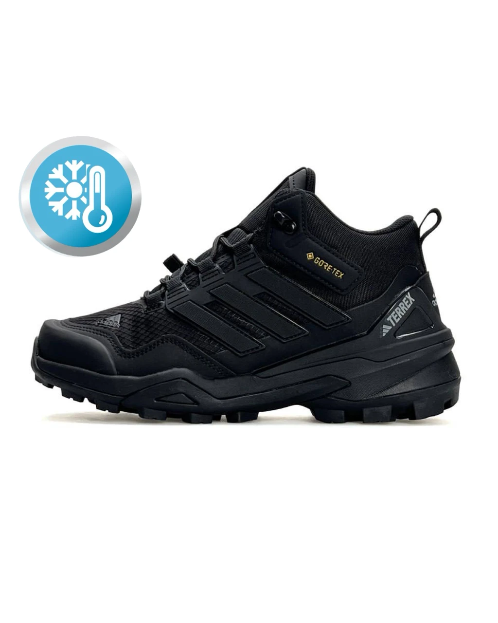 Adidas Terrex Fur Black, фото 1