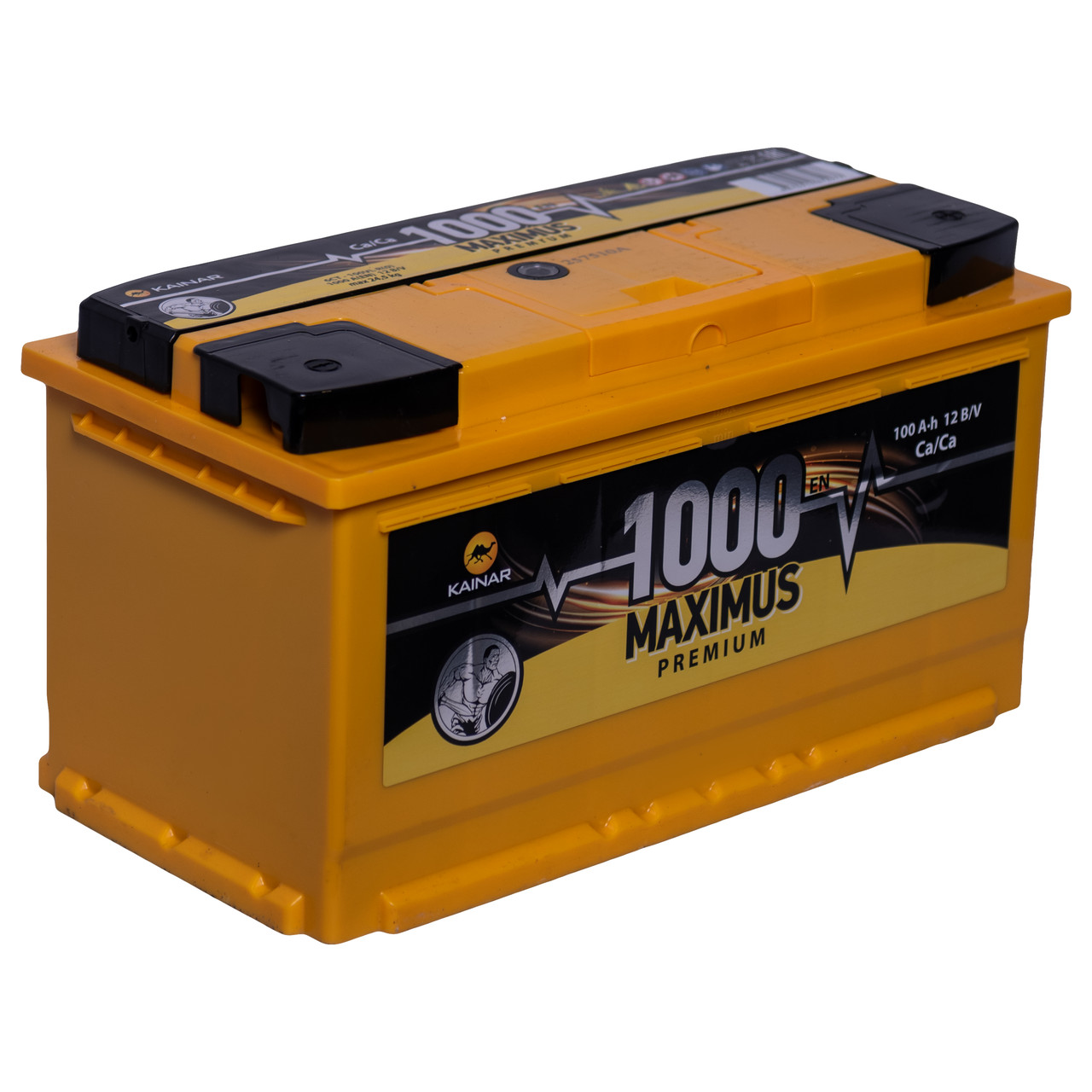 Акумулятор автомобільний 100Аг (-/+) MAXIMUS АКБ 353x175x190, фото 1