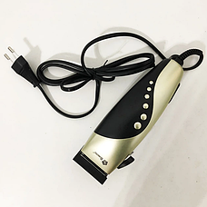 Машинка для стрижки DOMOTEC MS-3303 стрижка для підстригання 45 мм нержавіюча сталь 12 Вт Сріблясто чорний, фото 3