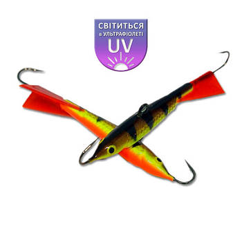 Балансир Krapal K NEW 3cм 6.5g col.027 (red tail)