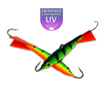 Балансир Krapal K NEW 3cм 6.5g col.028 (red tail)