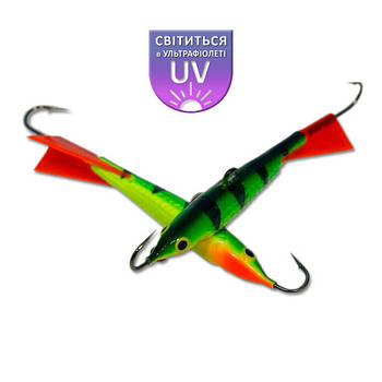 Балансир Krapal K NEW 3cм 6.5g col.030 (red tail)