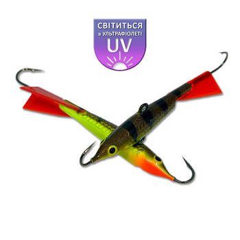 Балансир Krapal K NEW 3cм 6.5g col.032 (red tail)