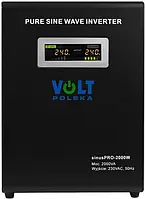 Гібридний ДБЖ/інвертор Volt Polska SINUS PRO 2000 (3SP200024W)