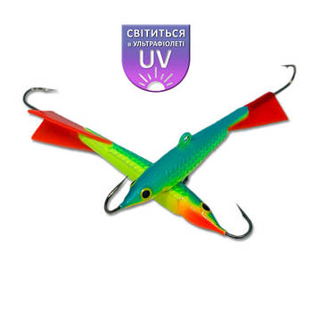 Балансир Krapal K NEW 3cм 6.5g col.034 (red tail)