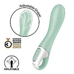 Вібратор для точки G Satisfyer Air Pump Vibrator 3, надуває, 12 режимів вібрації