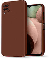 Силіконовий чохол HardCorner Samsung Galaxy A12 A125 (з мікрофіброю) (Самсунг Галакси А12)