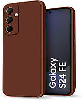 Силиконовый чехол HardCorner Samsung Galaxy S24 FE S721 (с микрофиброй) (Самсунг С24 ФЕ)