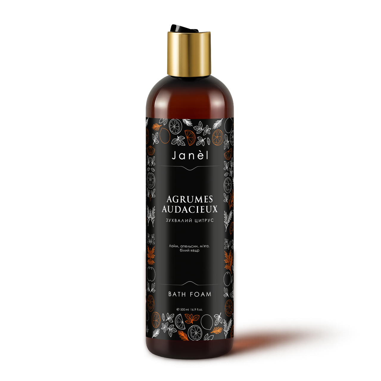 Піна для ванни Janel - Agrumes audacieux (Зухвалий цитрус) 500 мл, фото 1