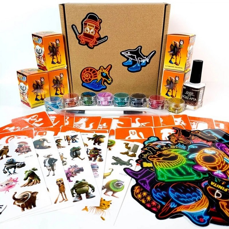 Подарунковий набір "Брейнрот" gift-box-brainrot-5kids, фото 1