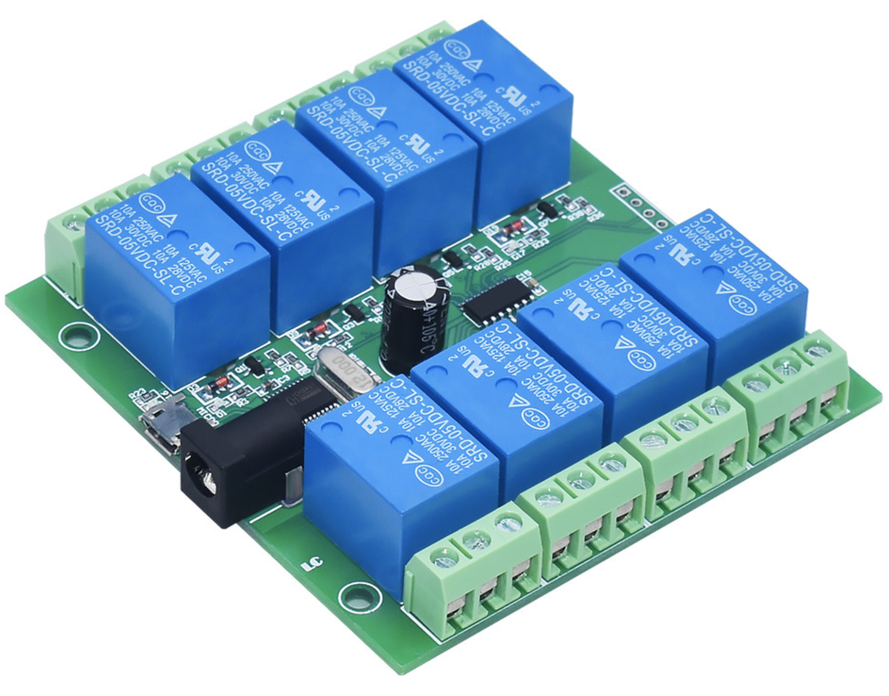 LCUS-8 реле-модуль для ПК, інтелектуальний керуючий вимикач, 5В
