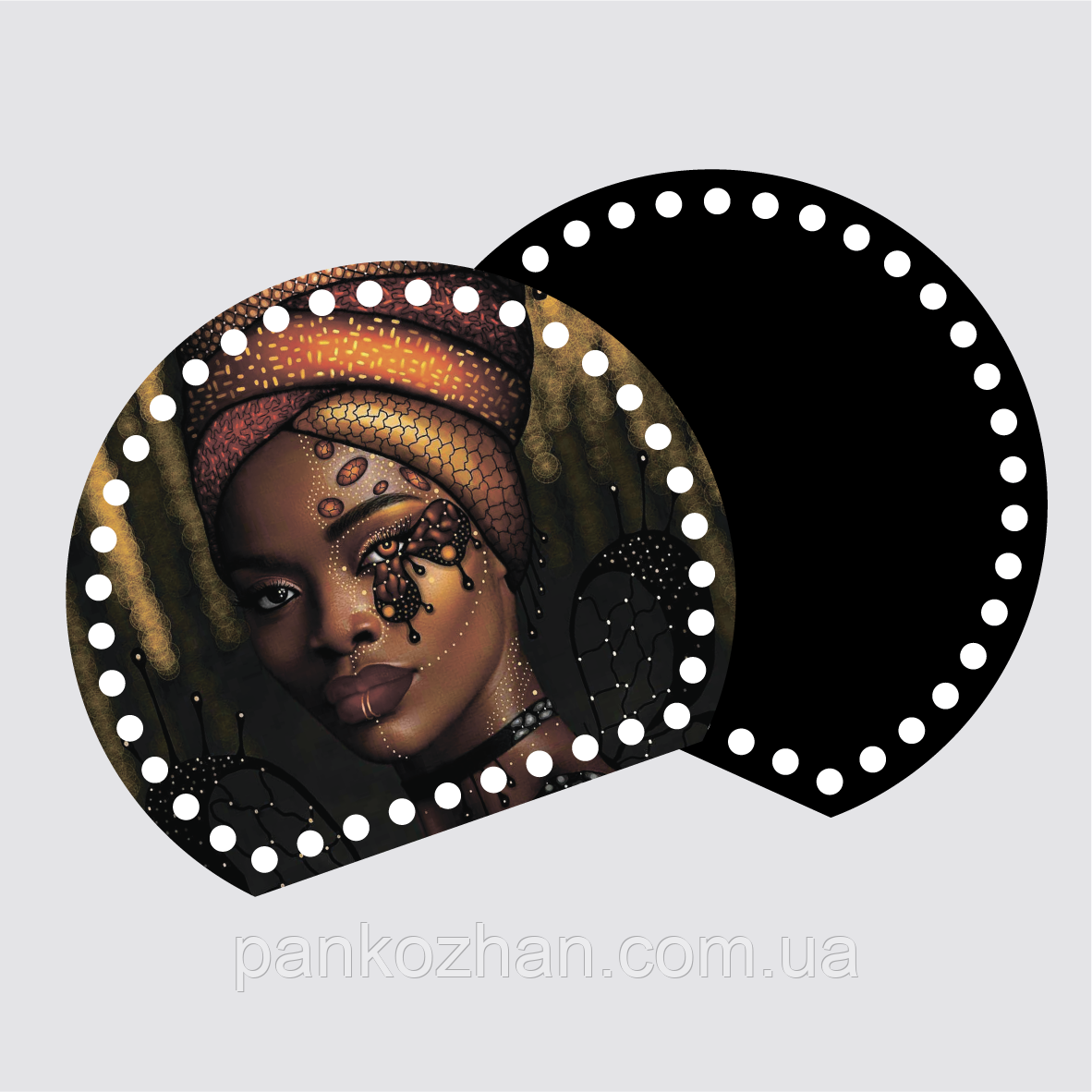 Комплект до в'язаної сумки з акрилу, фото 1