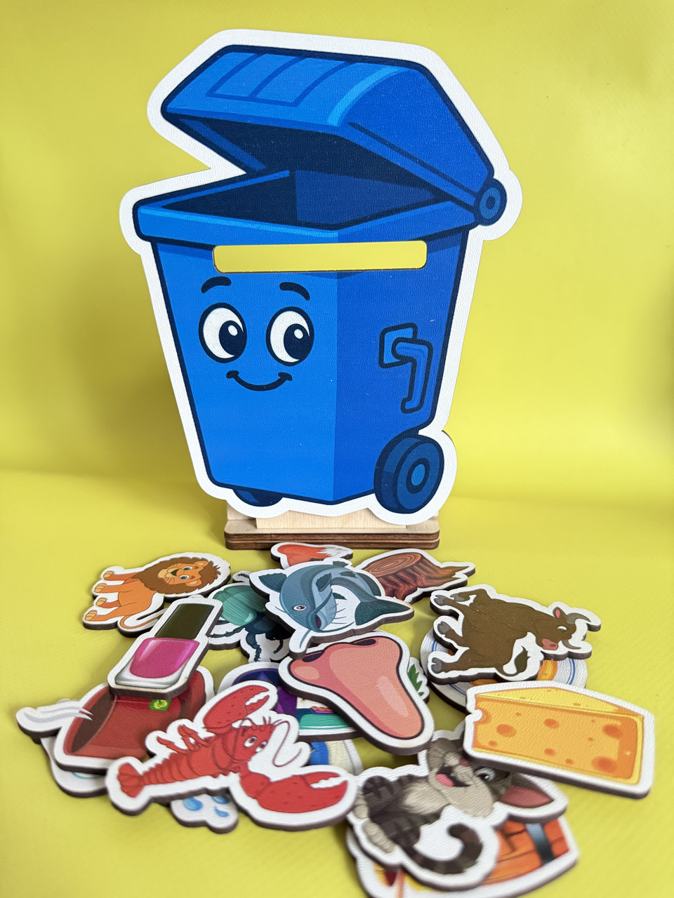 🗣️ Набір для відпрацювання слів 3 типу ССС «Кинь у бак», фото 1