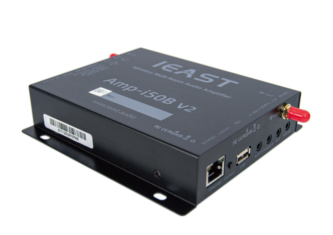 Бездротовий стереопідсилювач мультирум iEast AMP-i50Bv2, 2х50Вт, Wi-Fi, Bluetooth, Airplay, з підтримкою iOS і Android, фото 1