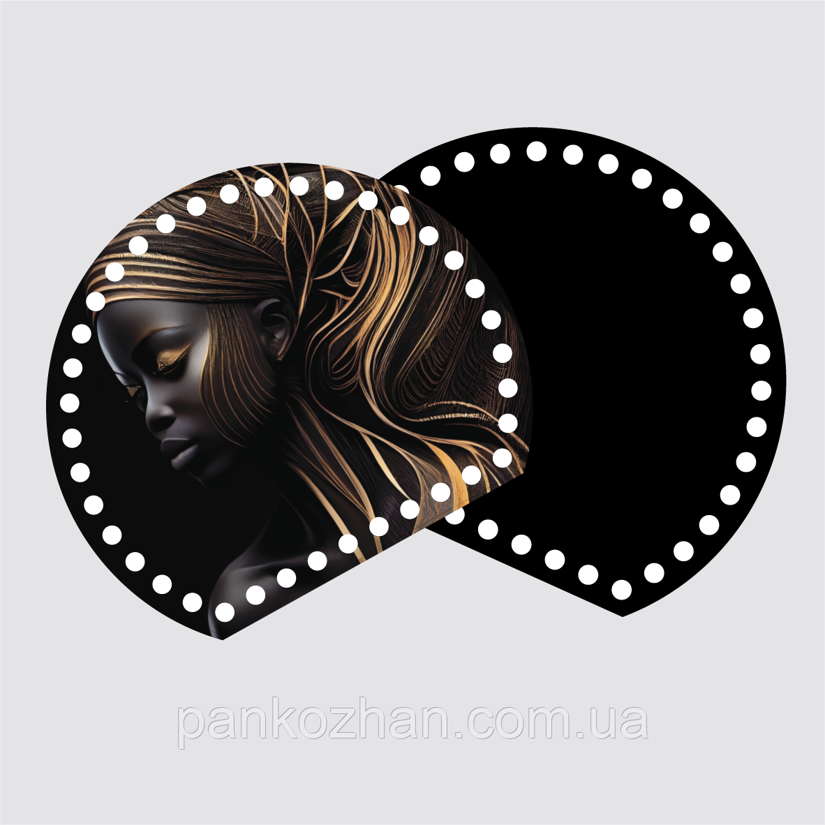 Комплект до в'язаної сумки з акрилу, фото 1