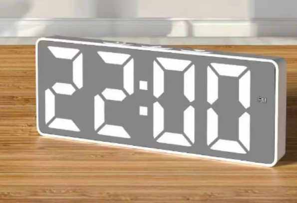 Годинник дзеркальний будильник Ly-1079