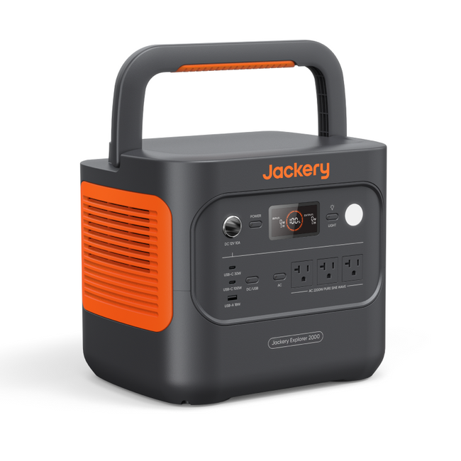 Зарядна станція Jackery Explorer 2000 v2 (Exlporer 2000 v2) Black 2042Wh 2200W (4400W, LiFePO4, Гарантія: 24)
