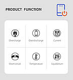 Контролер BMS 4S 12,8V (14.6V) LiFePO4 200А, фото 7