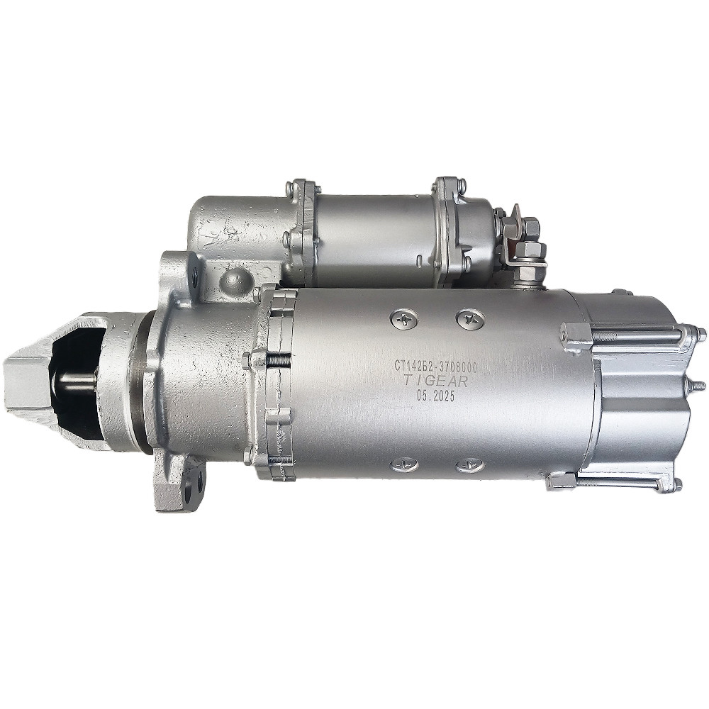 Стартер КАМАЗ z = 10, 8,5 кВт (вир-во TIGEAR) СТ142Б2-3708000, фото 1