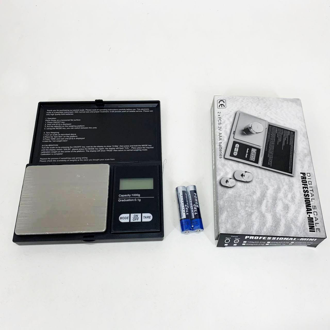 Ваги надточні, Ваги на золото, Ваги для вимірювання золота Портативні кишенькові ювелірні HQ-59