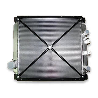 Радиатор МАЗ-5432А5 с дв. ЯМЗ Евро-3 (2-х рядный) (пр-во S.I.L.A. AC) 5432А5-1301010-А 5432А5-1301010-001