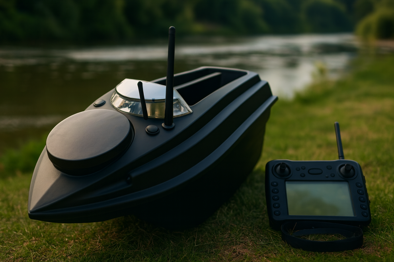 Кораблик прикормовий Flytec V030 GPS акумулятор 20000 мАг + сумка для риболовлі, фото 1