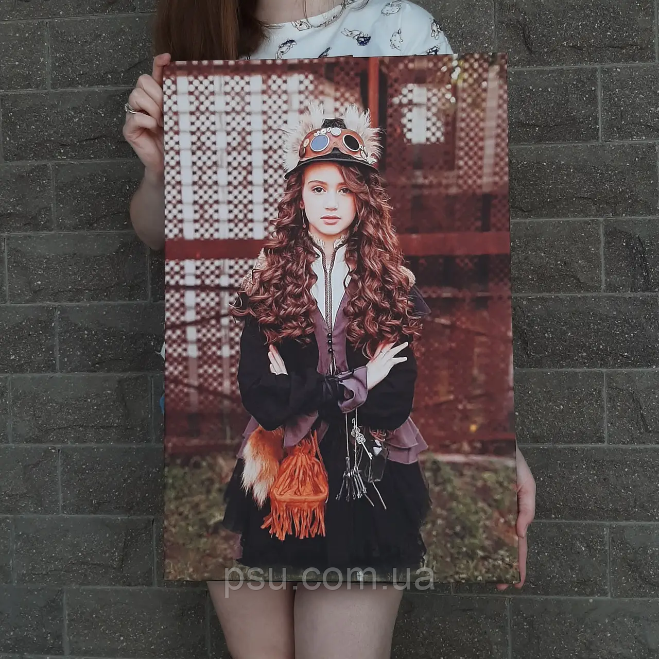 Фото на натуральному холсті розміром 40x60 см, фото 1