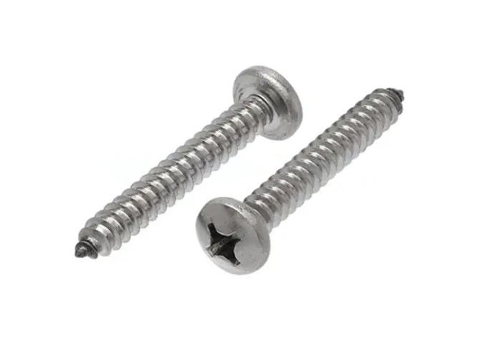 Саморіз М2.2 DIN 7981 з напівкруглою голівкою нержавіючий