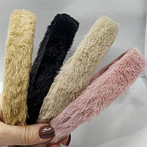 Обруч для волосся хутро 2.5 см.