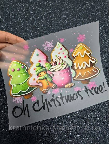 Новорічні наклейки, фото 1