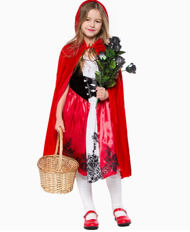Карнавальний костюм для дівчинки “Червона Шапочка” — розмір 110