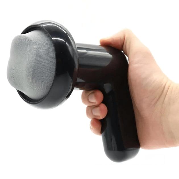 Масажер для тіла (5 насадок) Massage gun AND LY-689 BLACK, фото 1