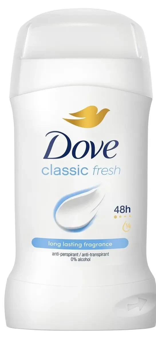 Дезодорант-стік Dove "Classic Fresh" (50мл.)