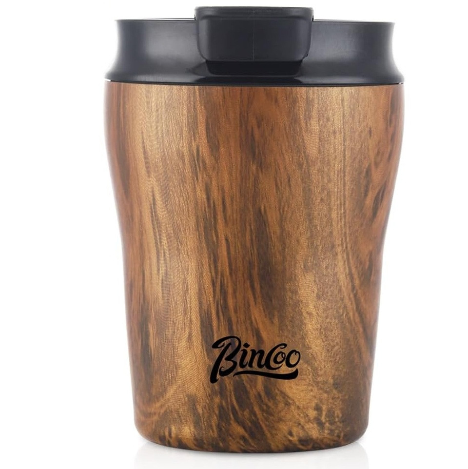 Термочашка Bincoo 280 мл. Wood Grain