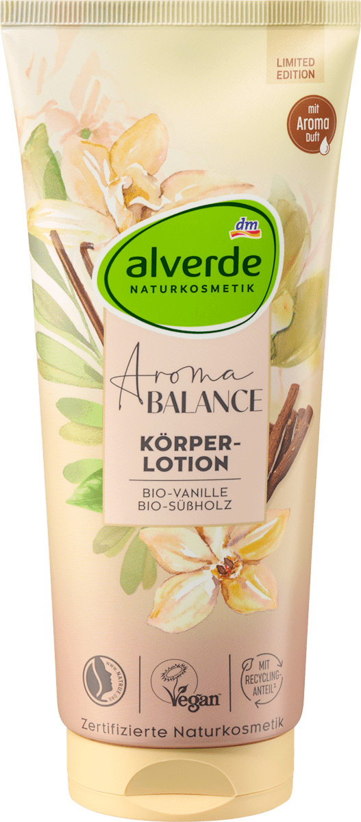 Лосьйон для тіла Alverde Naturkosmetik (Aroma Balance) Ваніль 200мл, фото 1