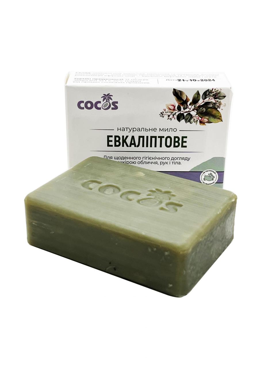 Натуральне мило Cocos Евкаліптове 130 г