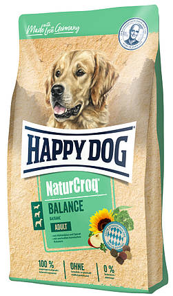 Сухий корм Happy Dog Naturcroq Balance для вибагливих собак з птицею та сиром 4 кг60522, фото 1