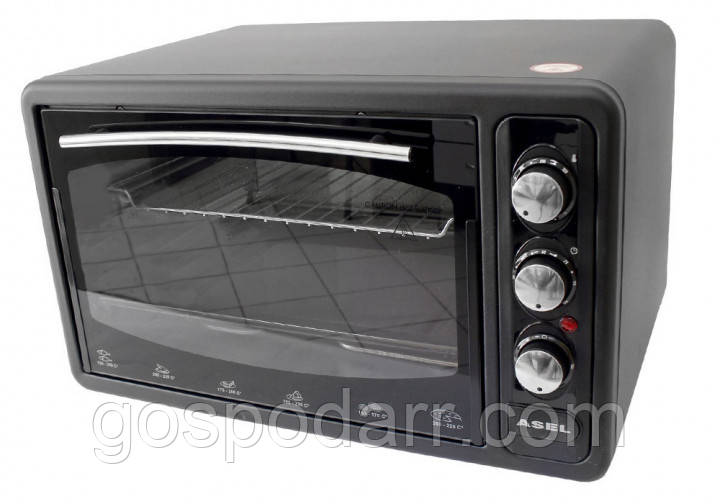 Електропіч Asel AF-0723 Black 50 л, фото 1