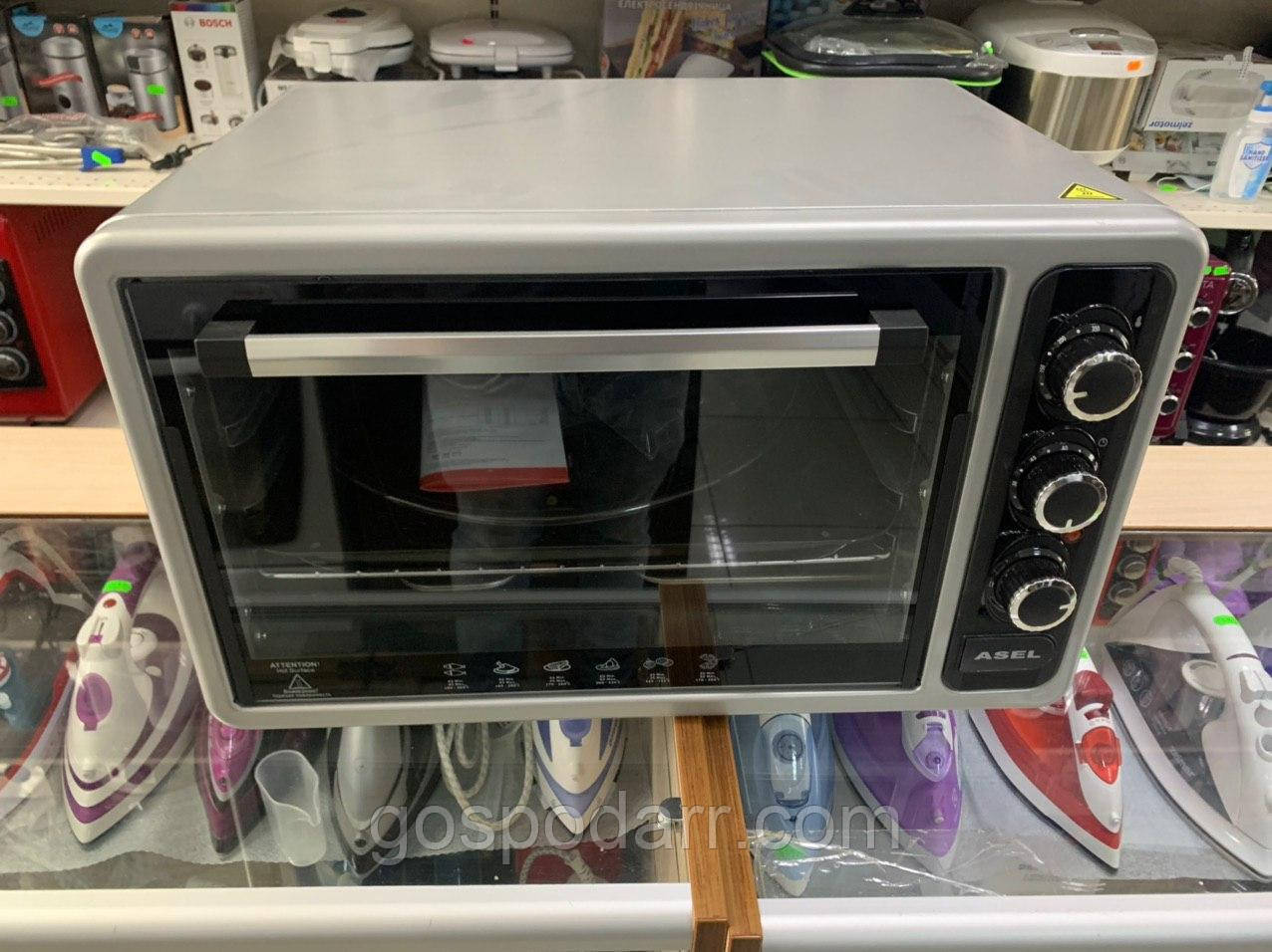 Електропіч Asel AF-0123 Grey 40 л, фото 1