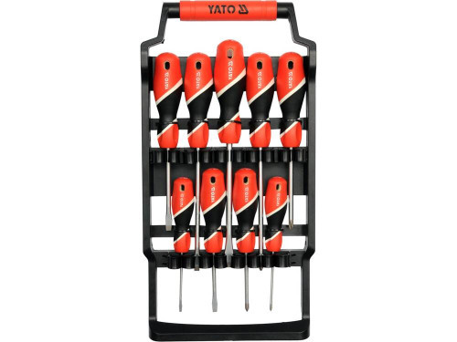 Набір викруток 9 шт.: SL; PH. YATO YT-25968, фото 1