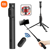 Селфи палка 3 в 1 блютуз с треногой для телефона монопод трипод с дистанционным пультом Bluetooth Xiaomi Zoom Stand
