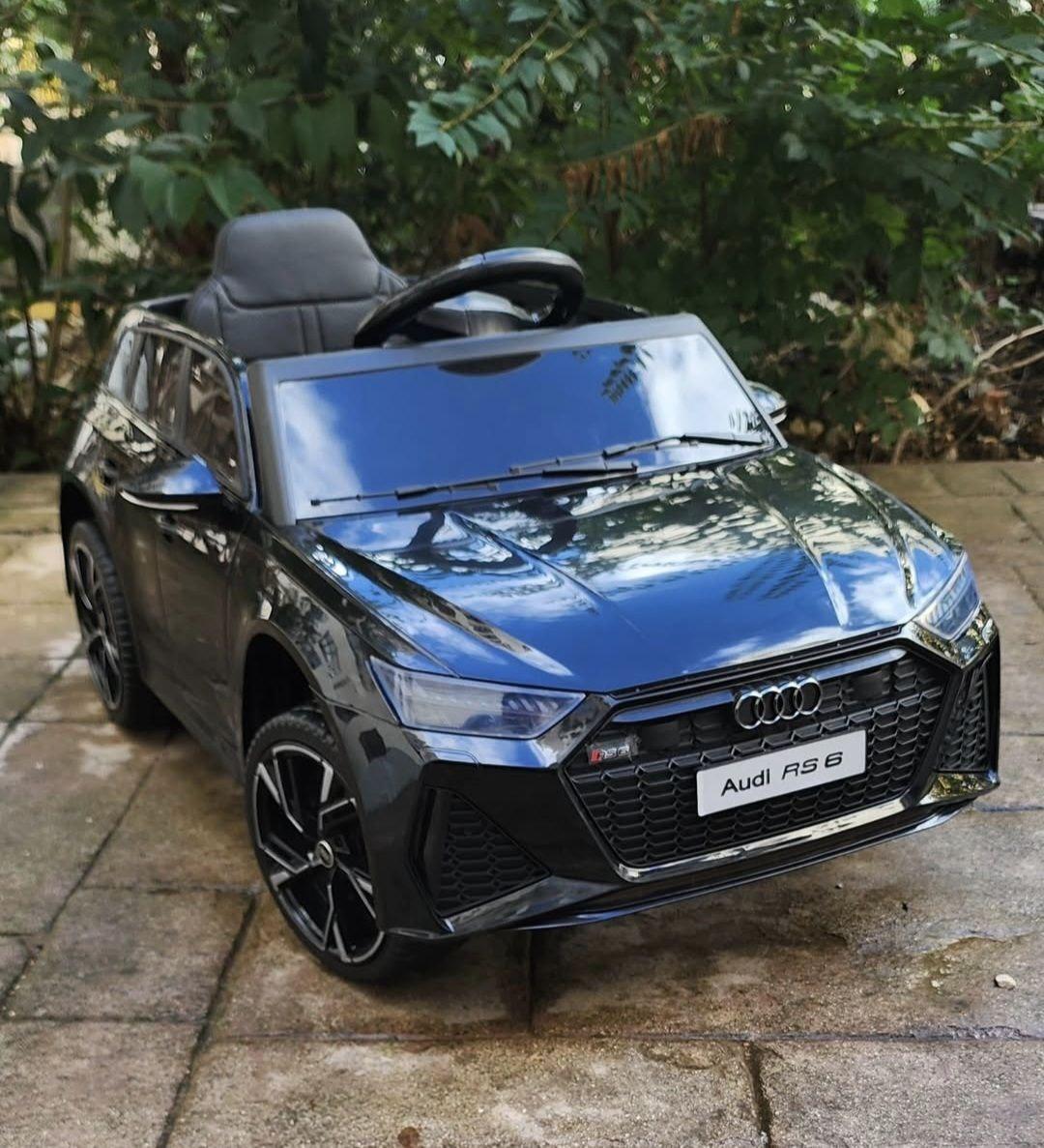 Дитячий автомобіль AUDI RS6 GT ЧОРНИЙ BRD-2118, фото 1
