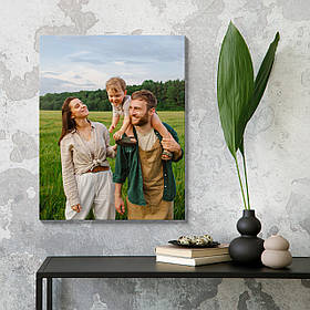 Фото на натуральному холсті розміром 40x50 см