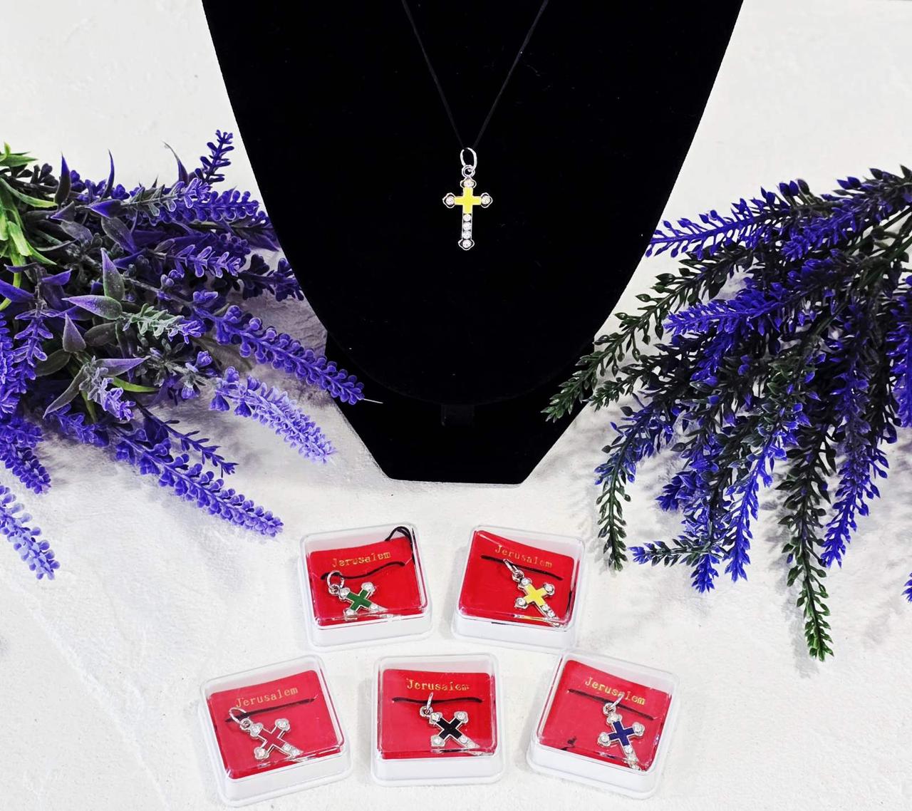 Красивий хрестик натільний 12шт/уп