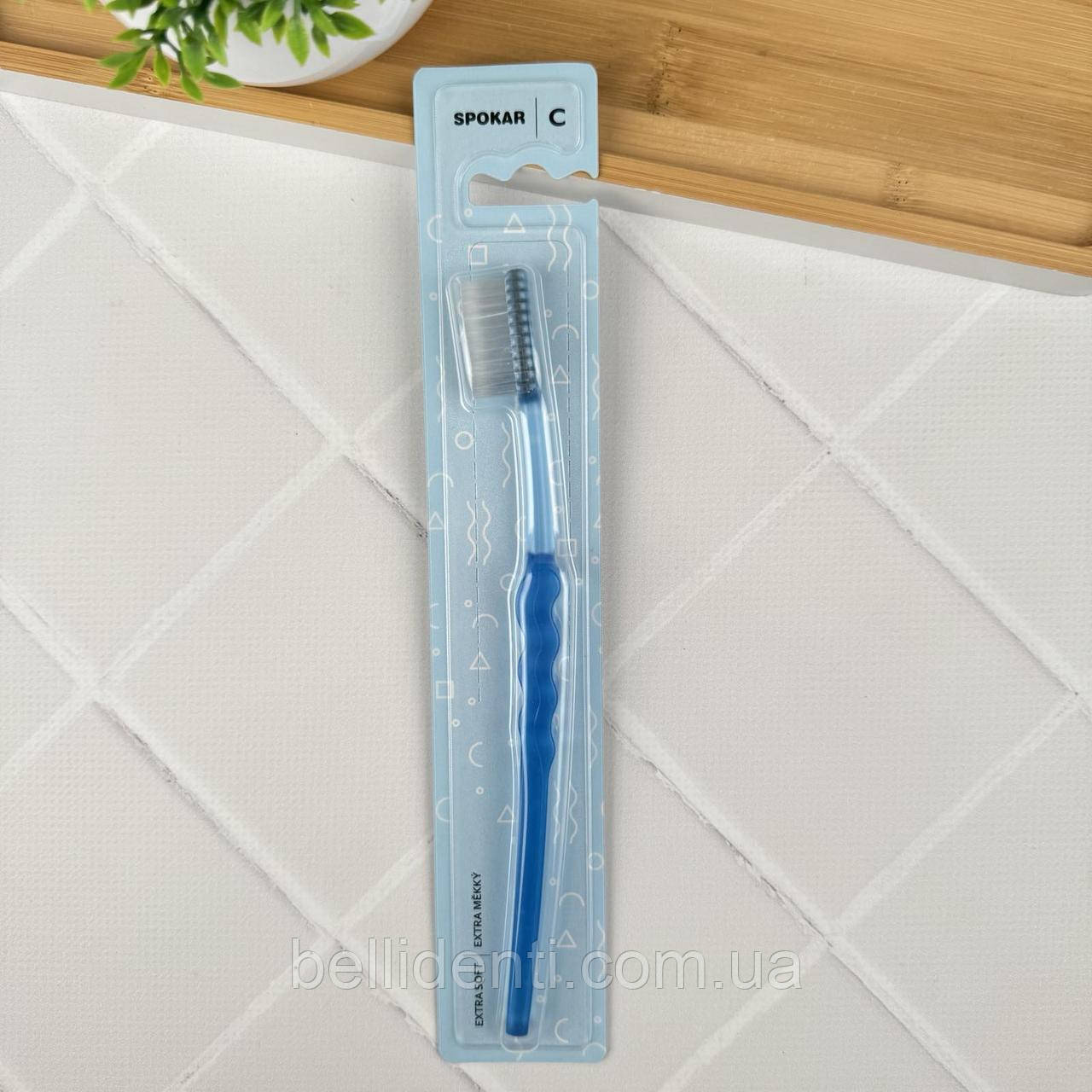 Зубна щітка Spokar С Exstra soft, 1 шт