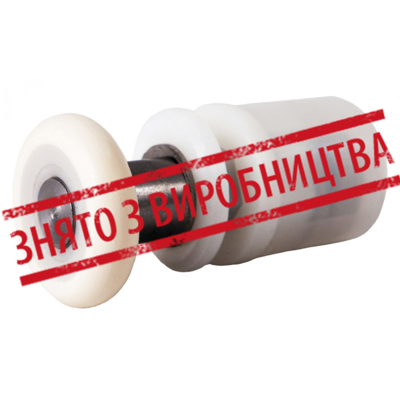 Ролик для душової кабіни одинарний 8009 ANGO колесо 23мм, фото 1